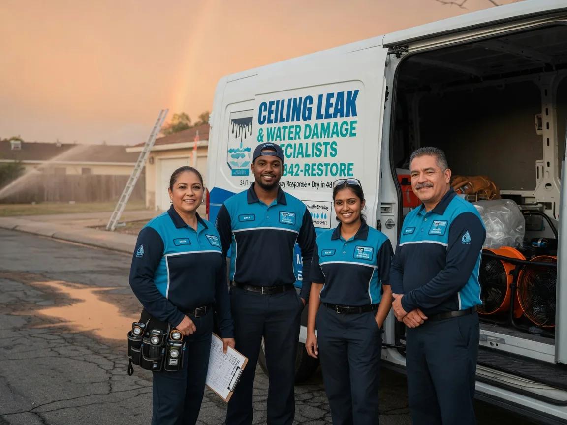Ceiling Leak Cleanup company in Mannington, WV